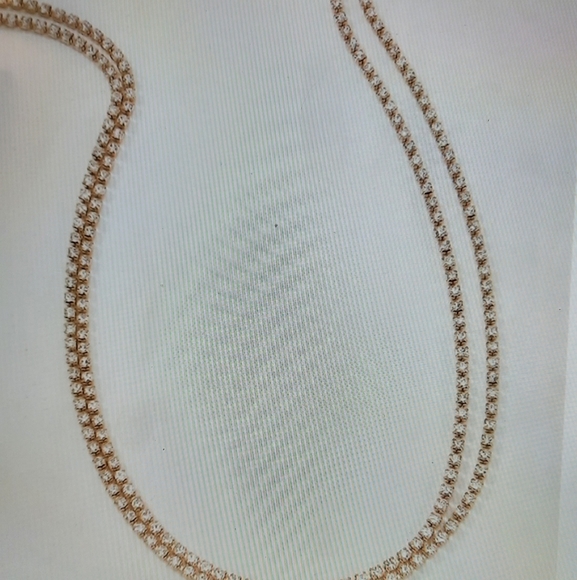 NWT-  Rhinestone Decor Necklace - Picture 4 of 4